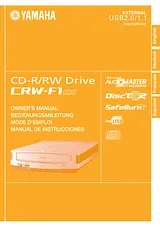 Yamaha CRW-F1UX Manual Do Utilizador