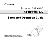 Canon imageFORMULA ScanFront 330 Networked Document Scanner Handbuch