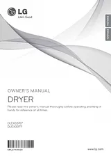 LG DLGX3371R Owner's Manual