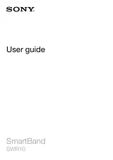 Sony SWR10 User Manual