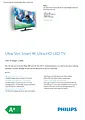 Philips Ultra-Slim Smart 4K Ultra-HD LED TV 55PUS7809 55PUS7809/12 Prospecto
