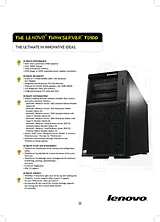 Lenovo TD100 SHH14CH Справочник Пользователя