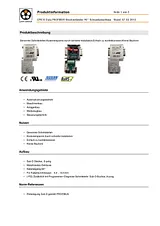 Lappkabel 21700503 ED-PB-90-PG-S EPIC Data PROFIBUS Plug Connector With Screw Connection Plug, straight - 21700503 数据表
