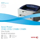 Xerox Phaser 3140 Betriebsanweisung