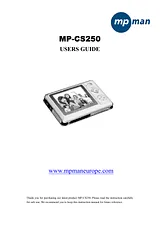 Mpman mp-cs250 Guía Del Usuario