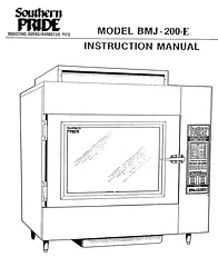 Southern Pride BMJ-200-E Справочник Пользователя