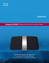 Linksys E4200 E4200-EE Data Sheet