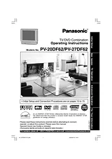 Panasonic pv-20df62 Guia Do Utilizador