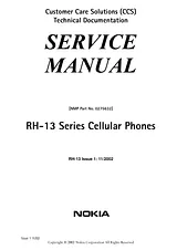 Nokia 6340i 服务手册