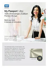 Western Digital My Passport Ultra Anniversary Edition, 2TB WDBEZW0020BCG-EESN 产品宣传页