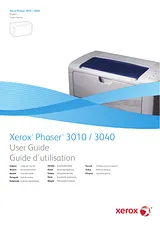 Xerox Phaser 3010 Mode D'Emploi