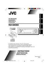 JVC KD-S6060 사용자 설명서