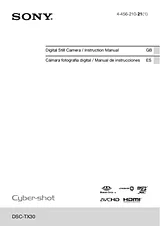 Sony DSC-TX30 Manual Do Proprietário