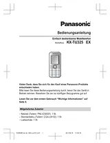 Panasonic KXTU325EXBE Guida Al Funzionamento