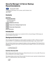 Cisco Cisco Security Manager 4.0 Guide De Dépannage