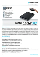 Freecom Mobile Drive XXS 1TB 56198 ユーザーズマニュアル