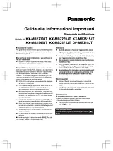 Panasonic KXMB2575JT Operating Guide