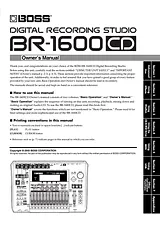 Boss Audio Systems BR-1600CD ユーザーズマニュアル