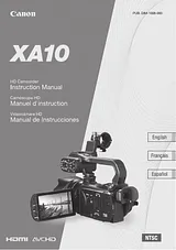 Canon XA10 Manual De Usuario