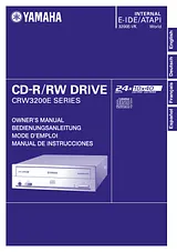 Yamaha CRW3200 Manual Do Utilizador