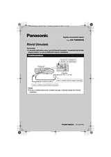 Panasonic KXTG8200HG 빠른 설정 가이드