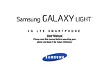Samsung Galaxy Light Manuel D’Utilisation