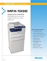 Muratec MFX-1330 Specification Guide