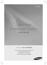 Samsung HT-E330 User Manual