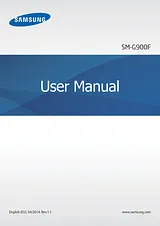 Samsung SM-G900F SM-G900FZWA Manual De Usuario