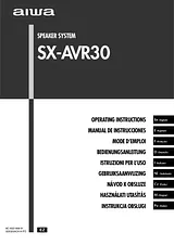 Aiwa SX-AVR30 사용자 설명서