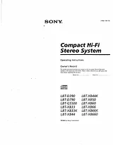 Sony LBT-D390 