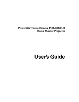 Epson 8500 UB User Manual