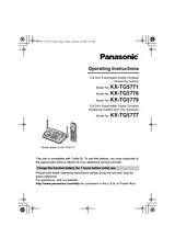 Panasonic KX-TG5771 用户指南