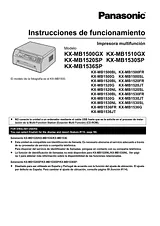 Panasonic KXMB1536SP Bedienungsanleitung