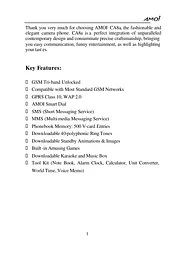 AMOI Electronics Co. Ltd. CA8A Manuale Utente