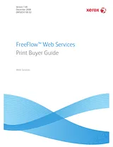 Xerox FreeFlow Web Services Support & Software Merkblatt