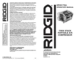 Rigid Industries RIDGID OF45175A Manual De Usuario