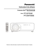 Panasonic PT-D7700E Guía De Operación