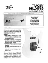 Peavey Deluxe '89 사용자 설명서