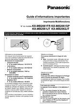 Panasonic KXMB2062JT Guía De Operación