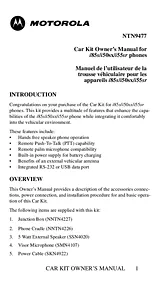 Motorola i50sx 业主指南