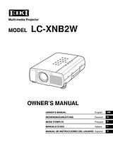 EIKI LC-XNB2W Manuale Utente