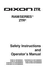 Dixon RAM 44 User Manual