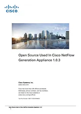 Cisco Cisco NetFlow Generation Appliance (NGA) 3340 Información de licencia