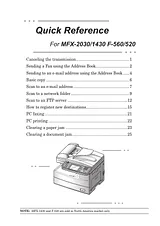 Muratec MFX-2030 Manual Do Utilizador