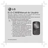 LG LGC365 Manual Do Utilizador