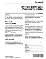 Honeywell TP974A User Manual