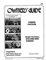 MTD 245-660-000 Manual Do Utilizador