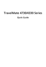 Acer travelmate 4730 Anleitung Für Quick Setup