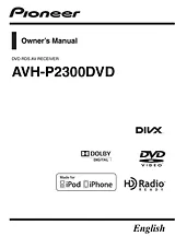 Pioneer AVH-P2300DVD Benutzerhandbuch